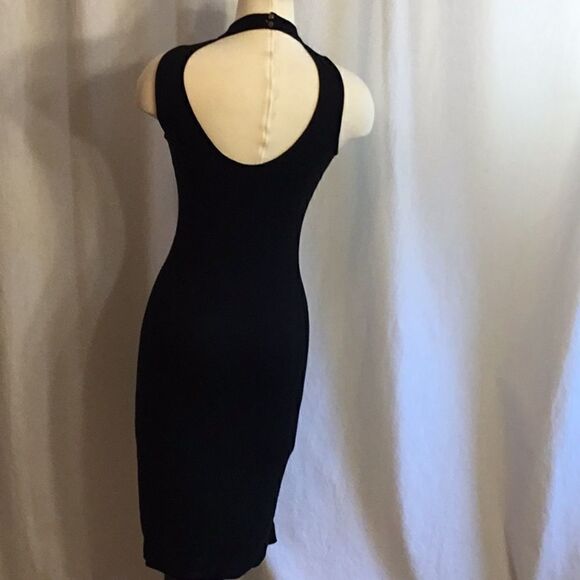 Black sexy, sleek dress by SOPRANO in small - Picture 5 of 8